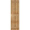 Ekena Millwork Joined Board-n-Batten Shutters, Rough Sawn Western Red Cedar, 21 1/2W x 76H, PR RBJ06S21X076RWR - alternate 3